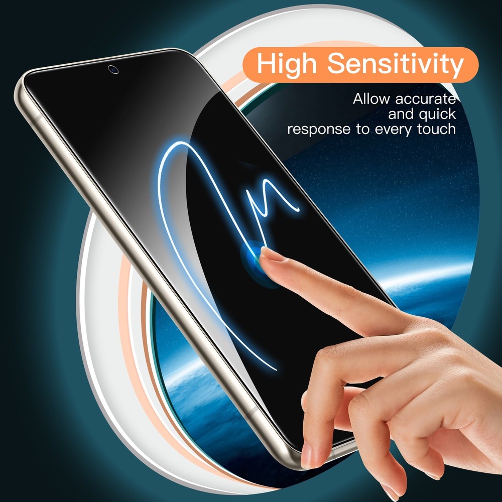 JETech Screen Protector for Samsung Galaxy S23 5G 6.1-Inch, 3-Pack