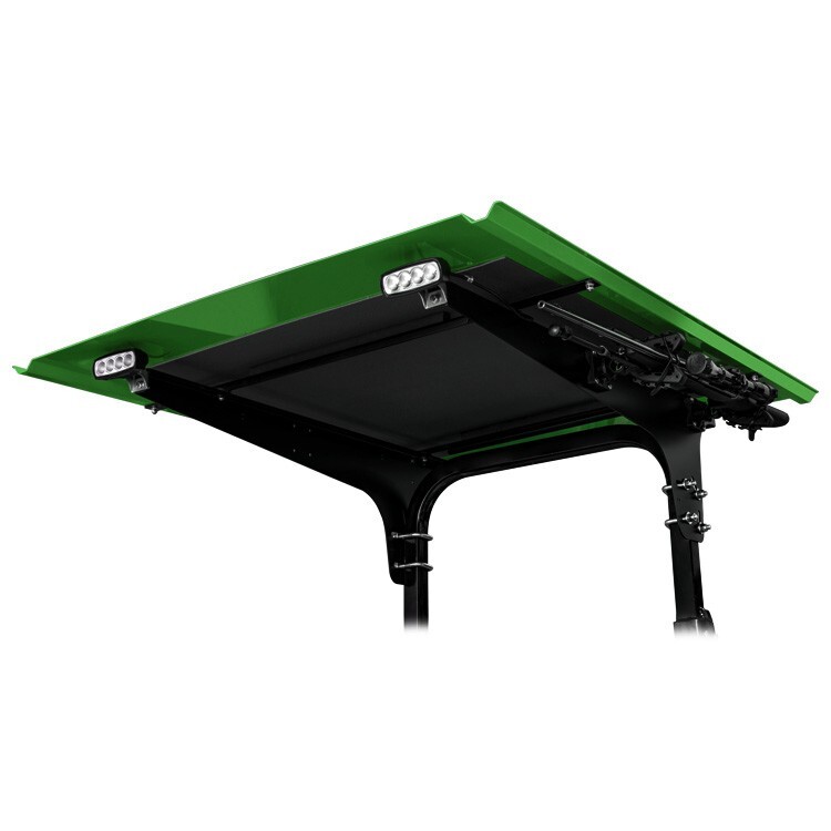 Tractor Canopy (62" x 48") 2x2, 3x2 (0 to 45 deg) ROPS- Red, Orange, Green match