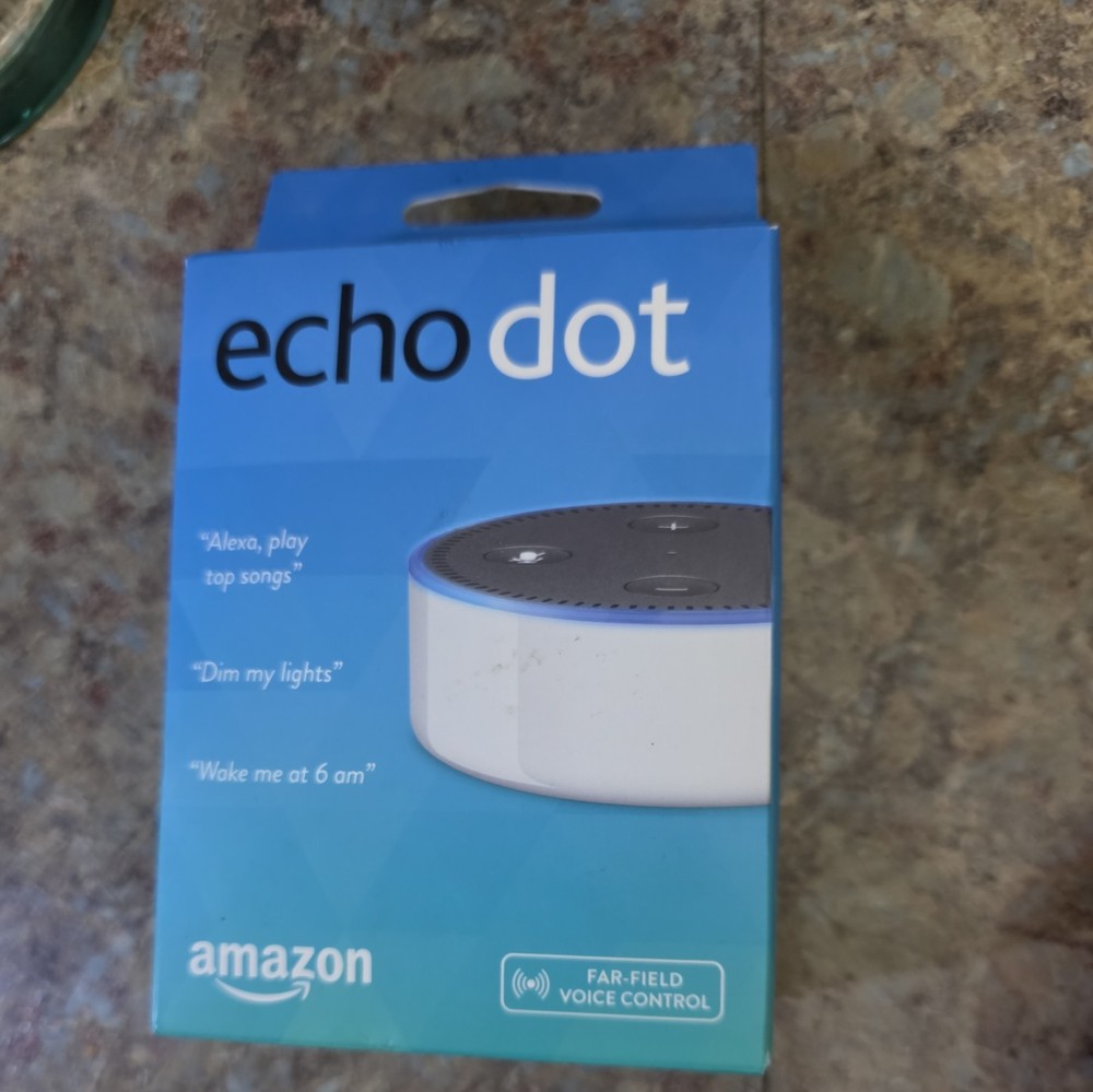 Amazon Echo Dot (2nd Generation) Smart Speaker - NIB BOX OPEN