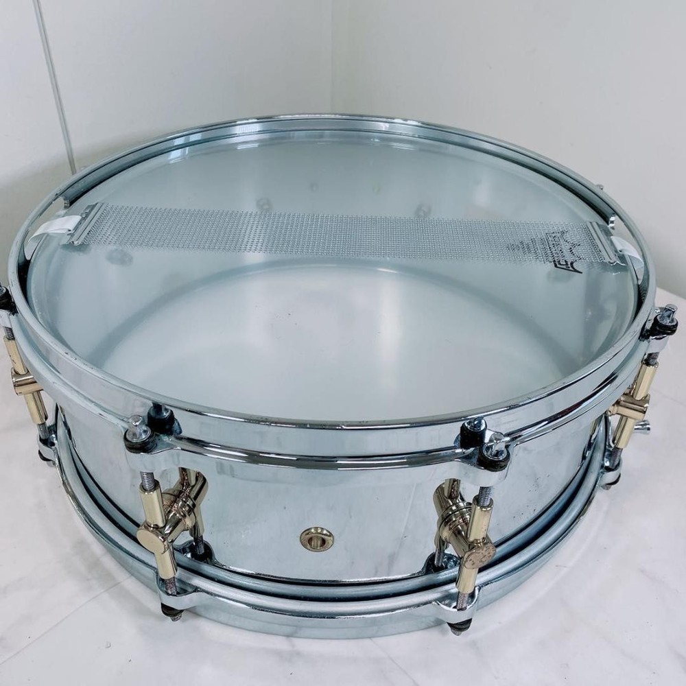 Canopus Steel Shell Snare Drum 14x5 with Case