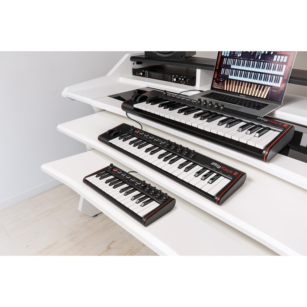 IK Multimedia iRig Keys 2 Pro Full-Sized 37-Key MIDI Keyboard Controller