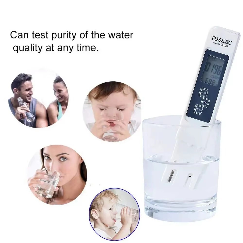 TDS Meter Digital Tester Water Quality Testing Kits for Drinking Water 0-9990ppm
