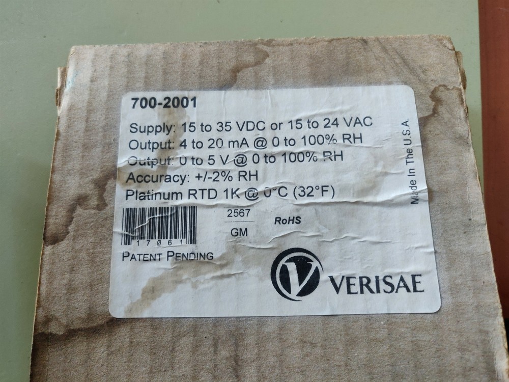 BAPI BA/10K-2-H200-O-BB Outside Humidity Sensor - New