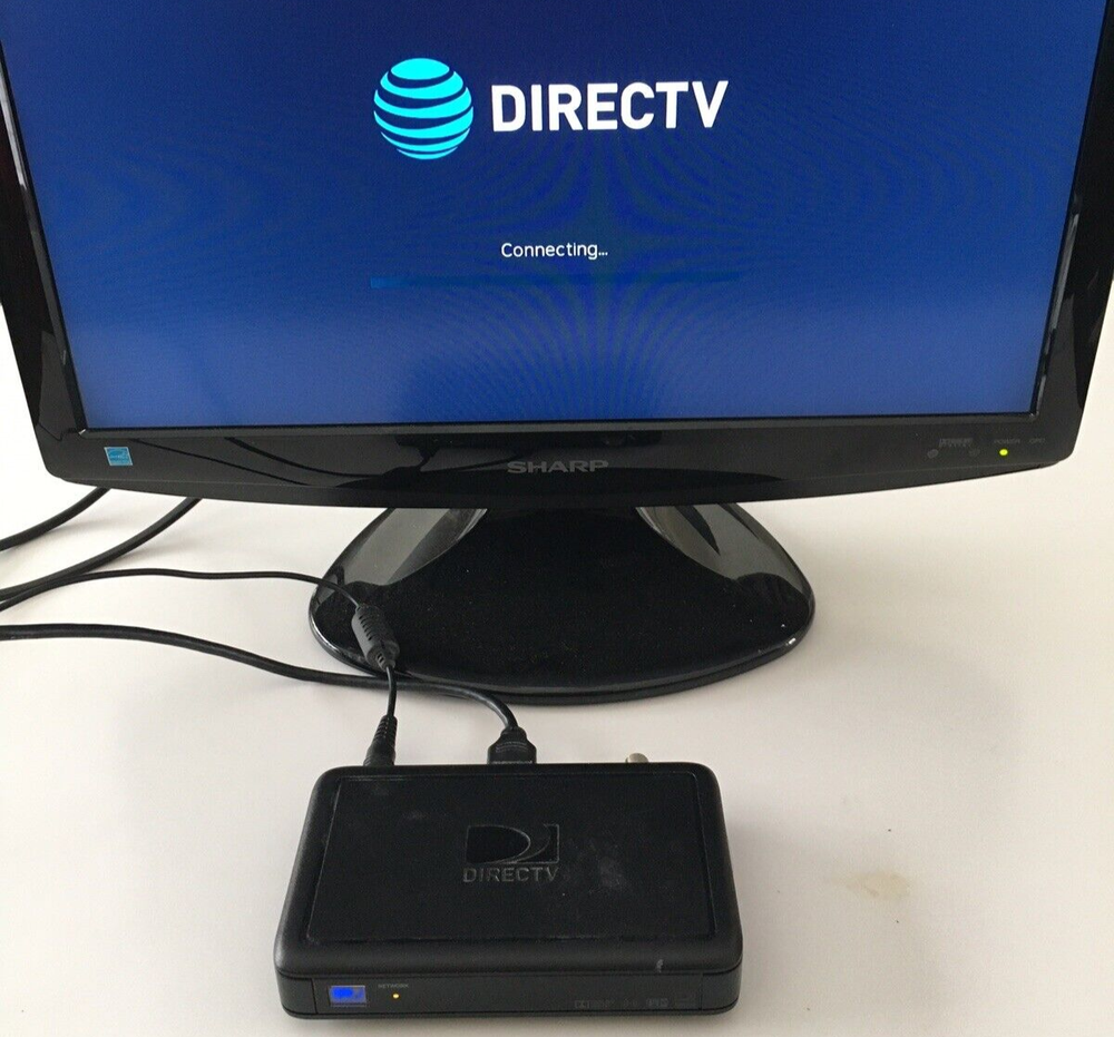 DIRECTV Advanced Whole Home Client C41—100 box, AC Adapter, HDMI Cable, Works