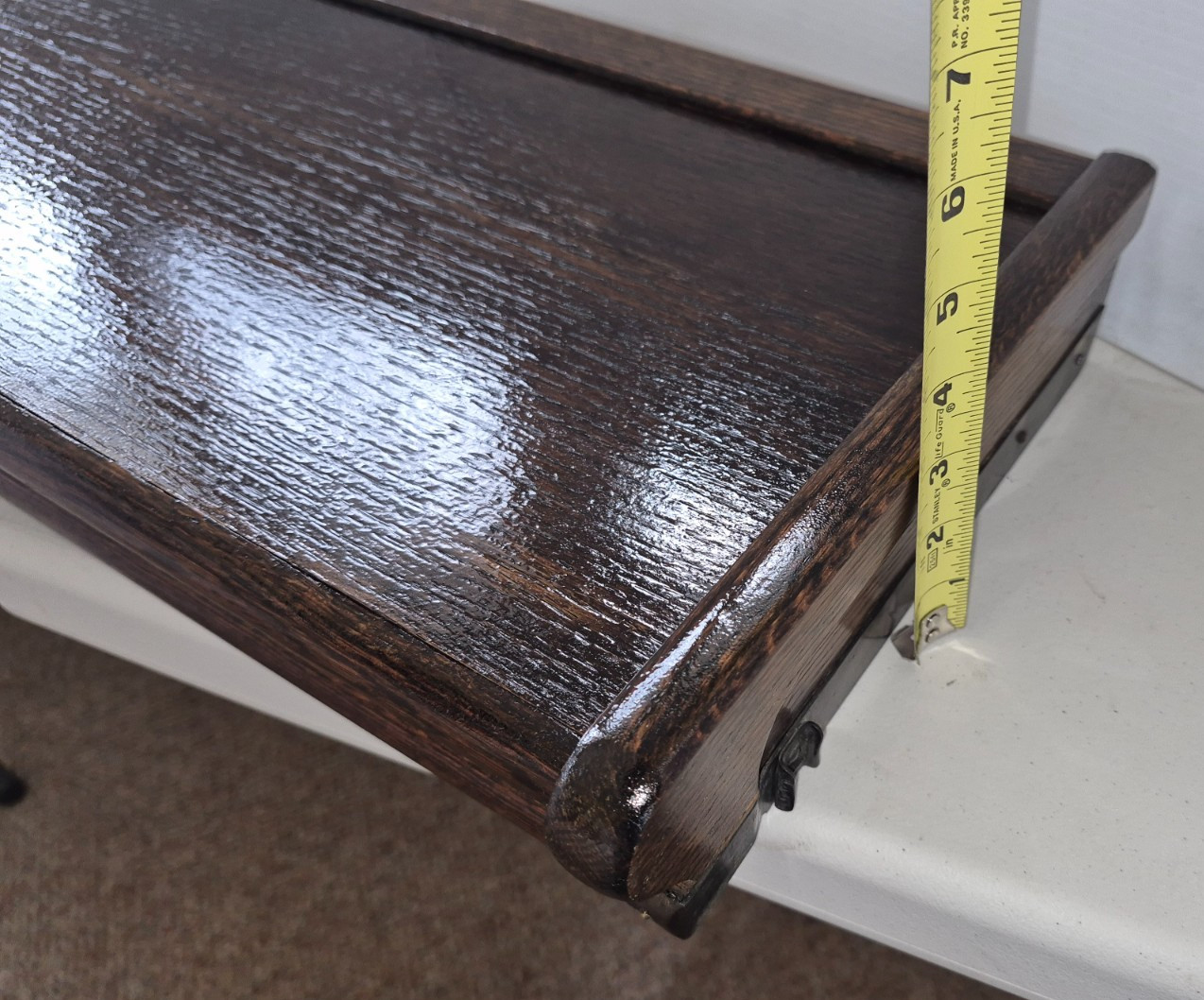 Antique Globe Wernicke Oak Barrister Bookcase Top D