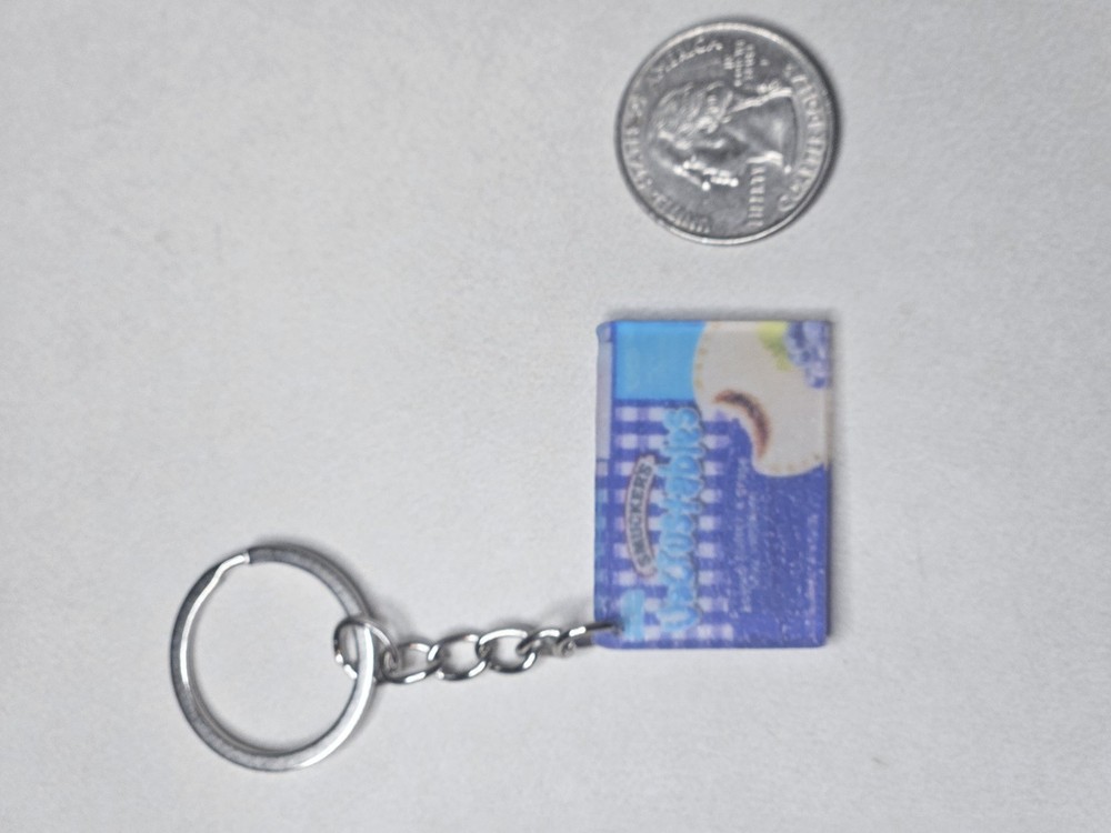 Grape Uncrustables Keychain