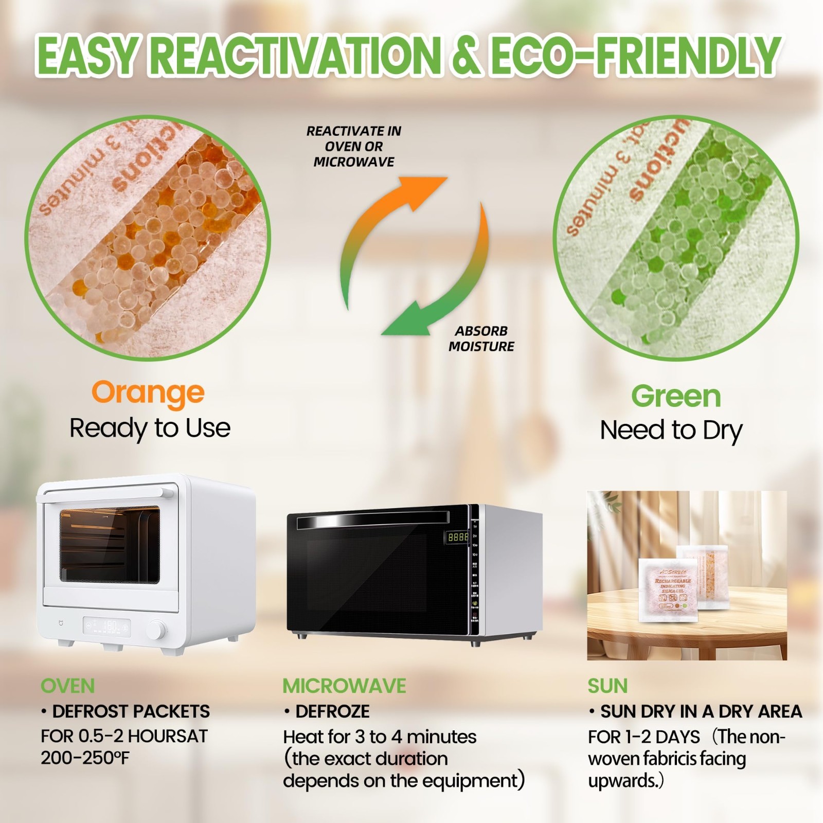 ADSorbco 20 Gram (15 Pack) Silica Gel Packets