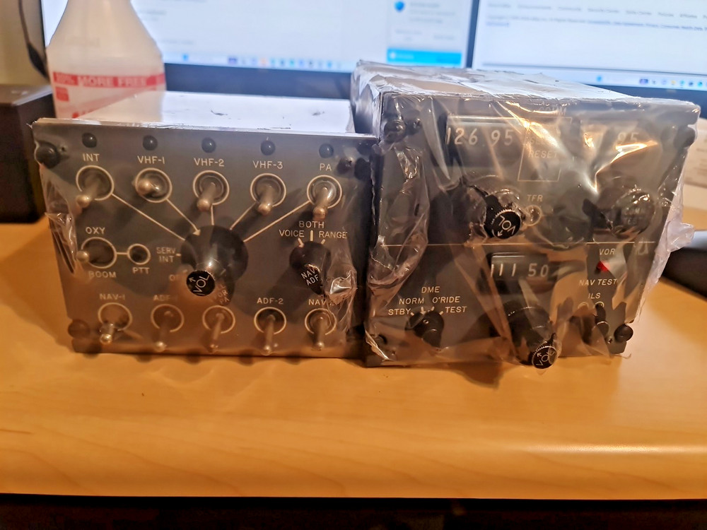 Gables Engineering Aircraft Avionics Control Panels – Audio & NAV Radio...