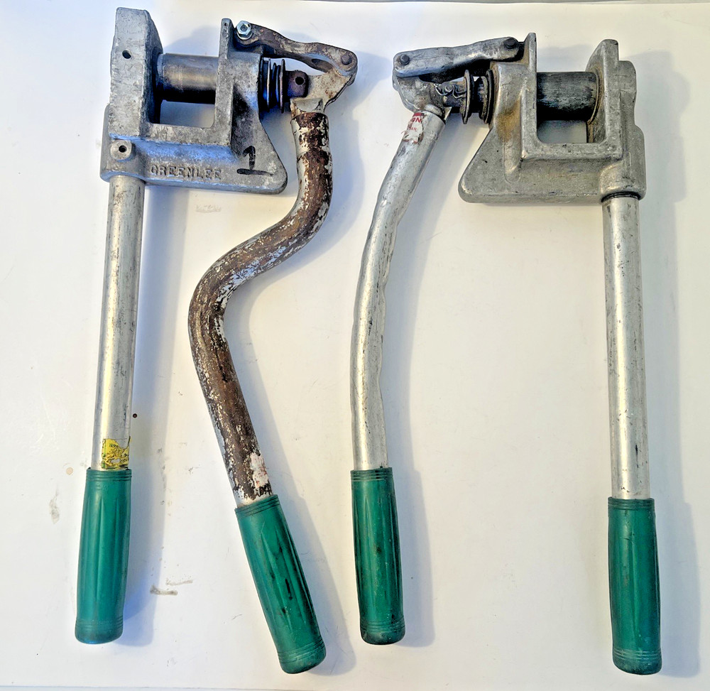 Greenlee 710 Stud-Metal Punch Assembly + More Needs Some Tlc