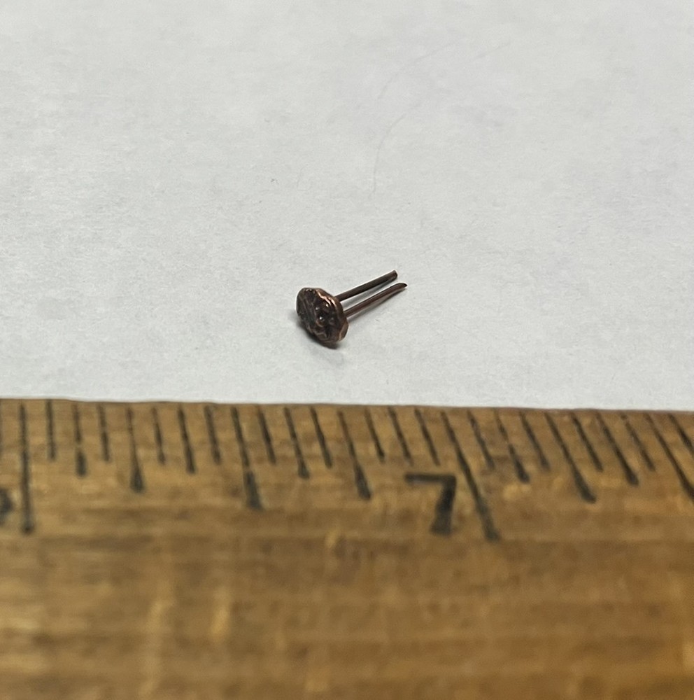 Bronze Oak Leaf  Attachment For Ribbons