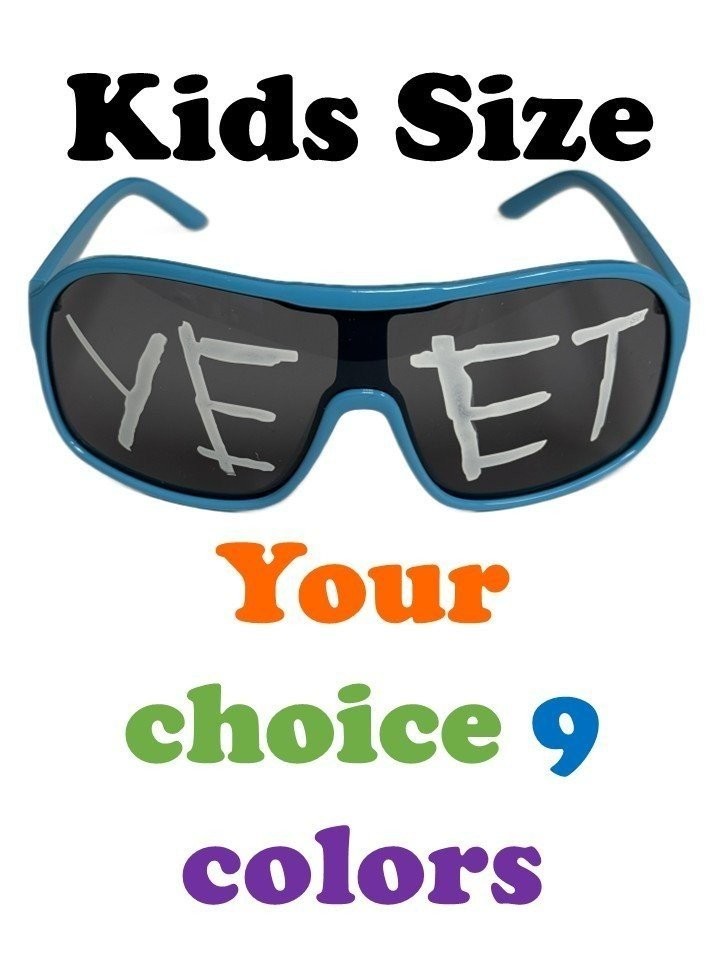 Yeet Youth Kids Sunglasses Sports Shades for Main Event Jey Uso Costume