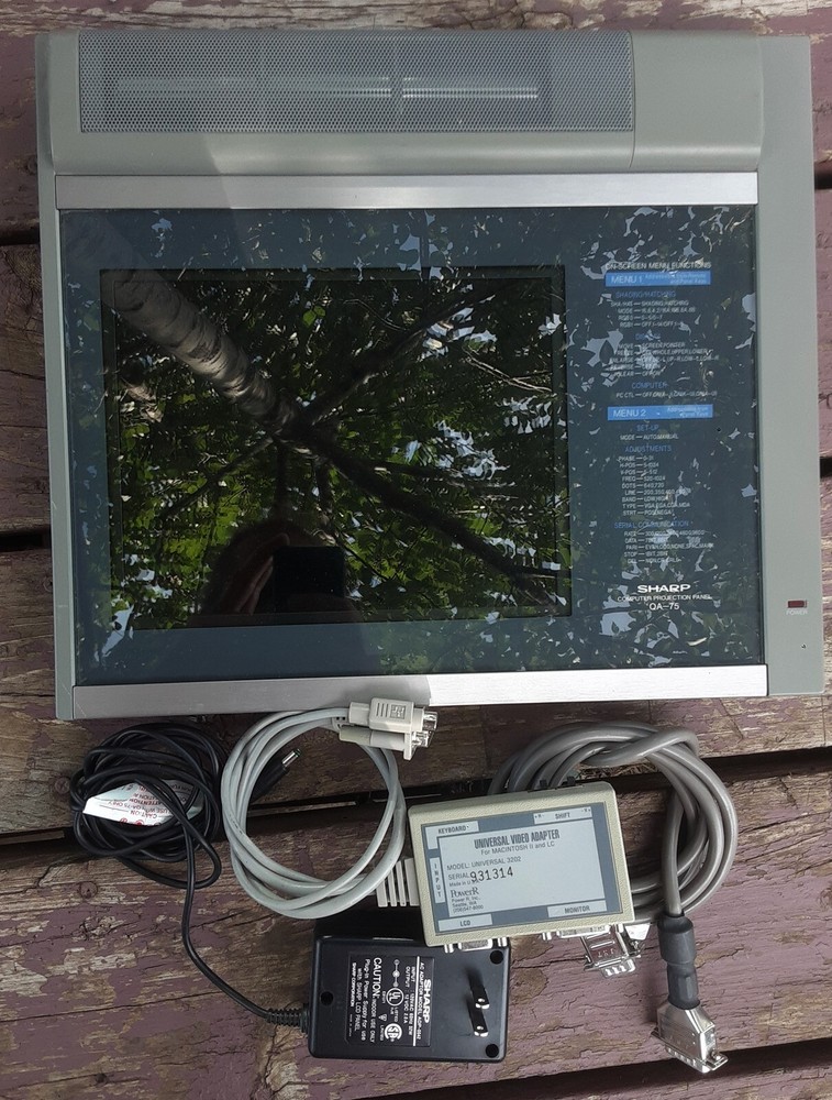 Sharp Computer Overhead 16 Shades of Gray Projection Panel QA-75