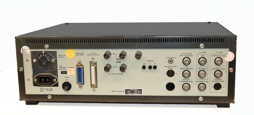 Bruel & Kjaer Telephone interface Type 5906 Parts, Project