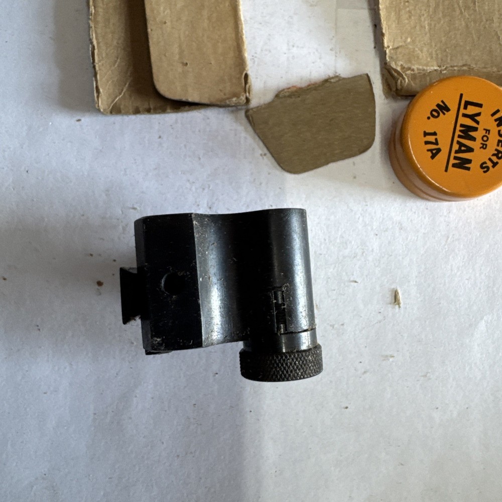 Lyman 77H Detachable Hooded Front Sight With Inserts AK Base Included