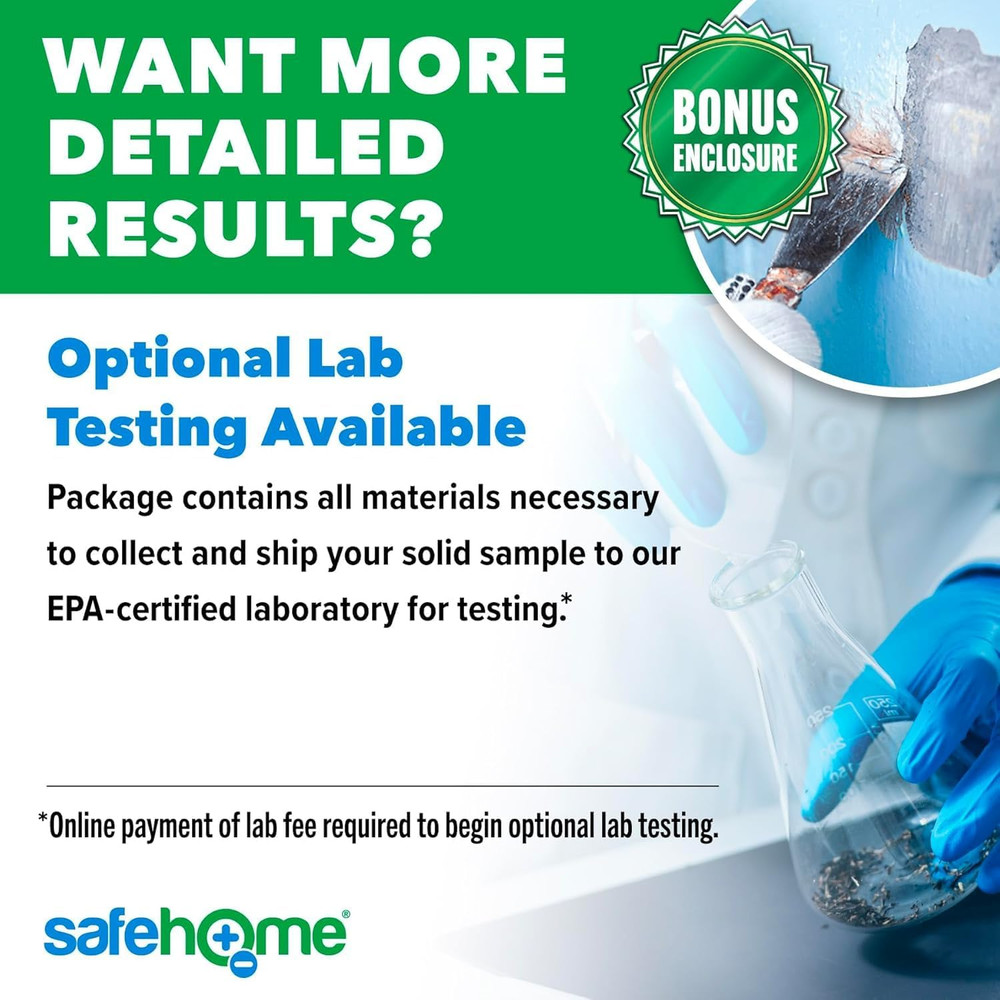 ® Lead in Solids Combo Test Kit – 10 DIY Swabs + Optional Testing at our EPA ...