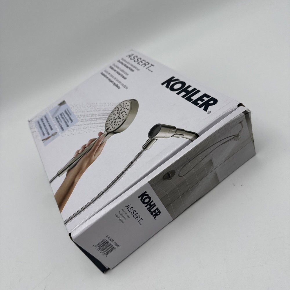 Kohler Assert Multifunction Handshower – Brushed Nickel Finish