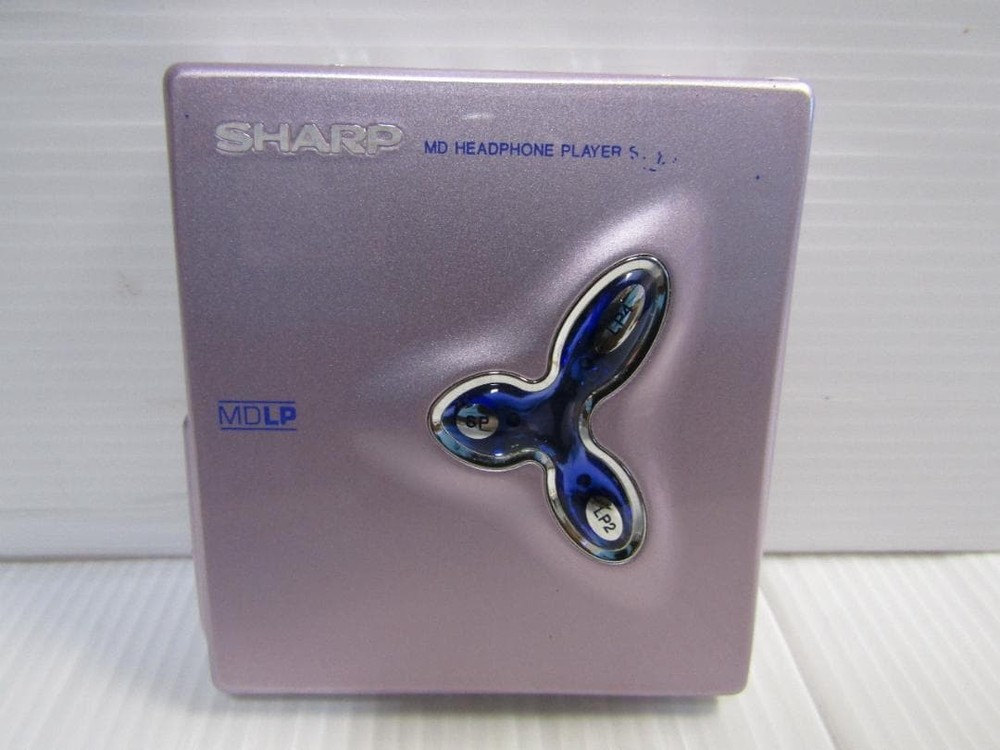 Sharp MD-ST770-P Portable MD Player Operation confirmed
