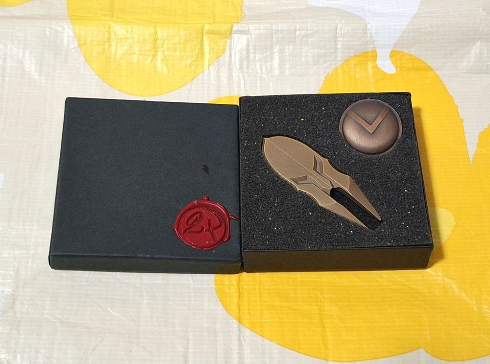 Brand new Two Talents Warrior  golf divot tool