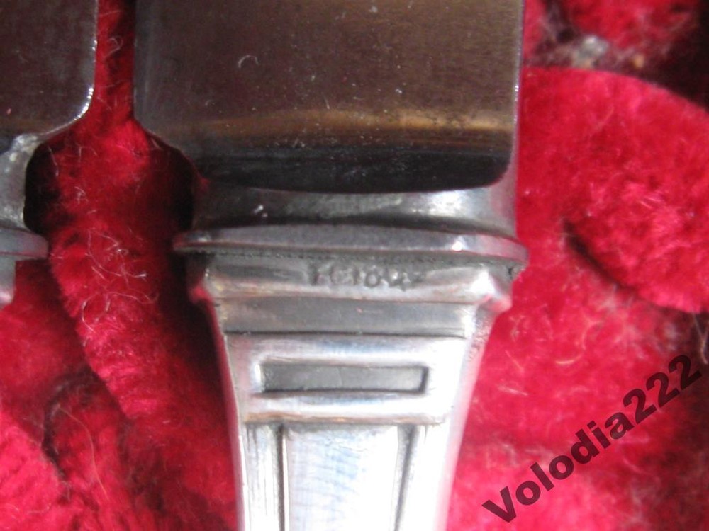Rare Set SILVER 800 Knives 6pcs box VINTAGE Kitchenware