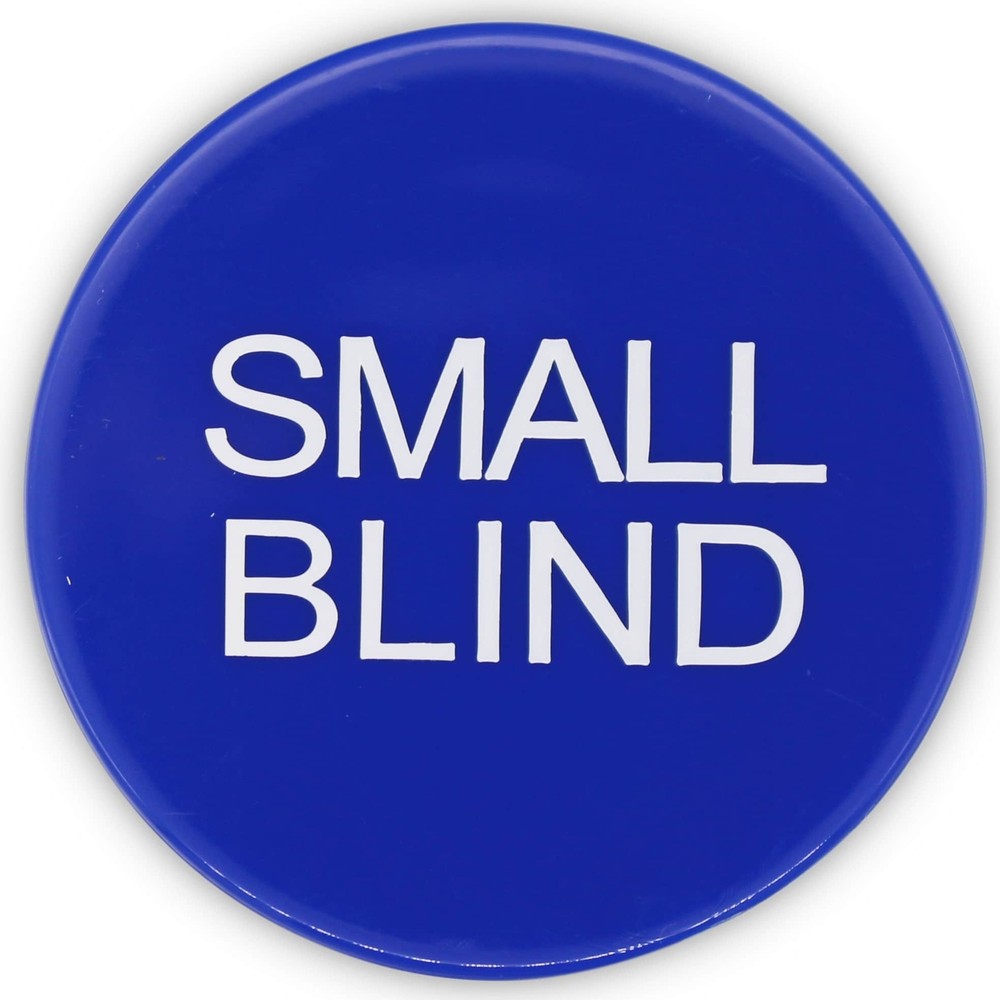 10 Small Blind buttons 2"