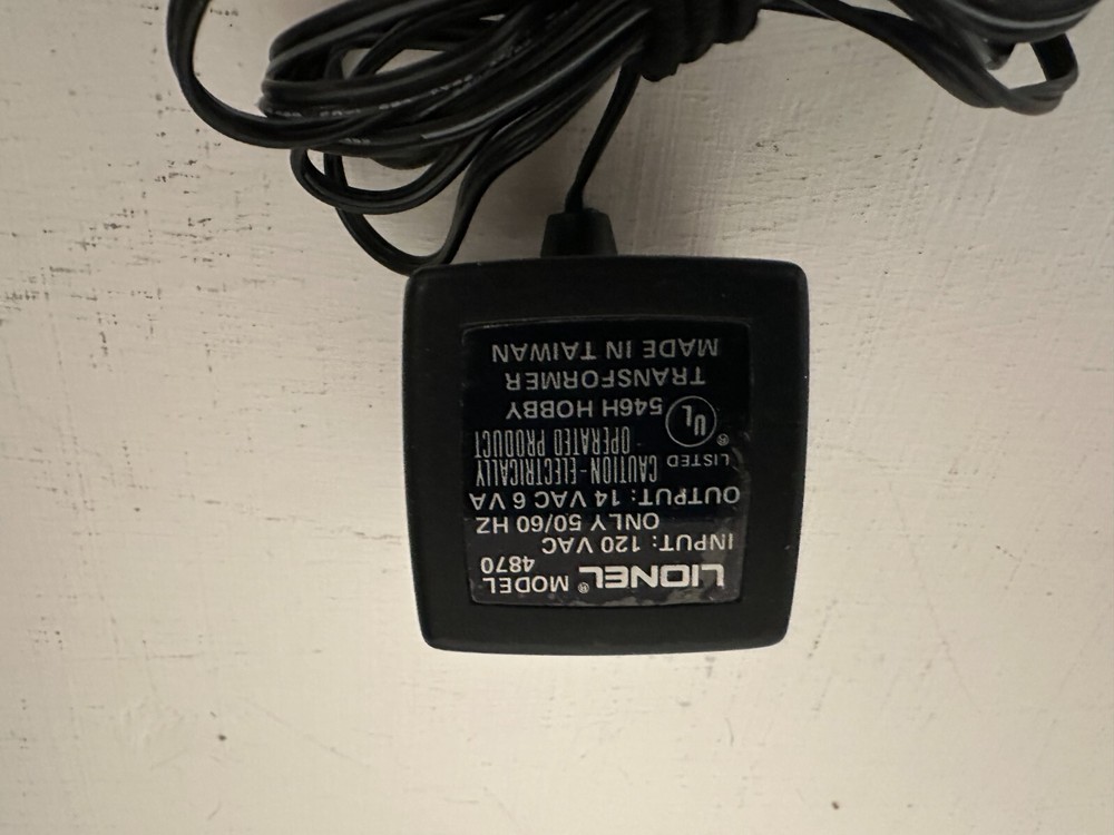 Lionel trains transformer