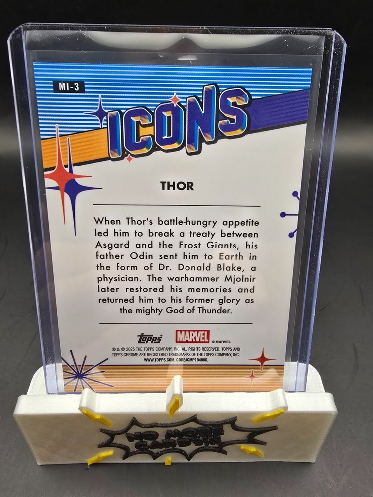 2025 Topps Marvel Chrome Thor Icons Insert