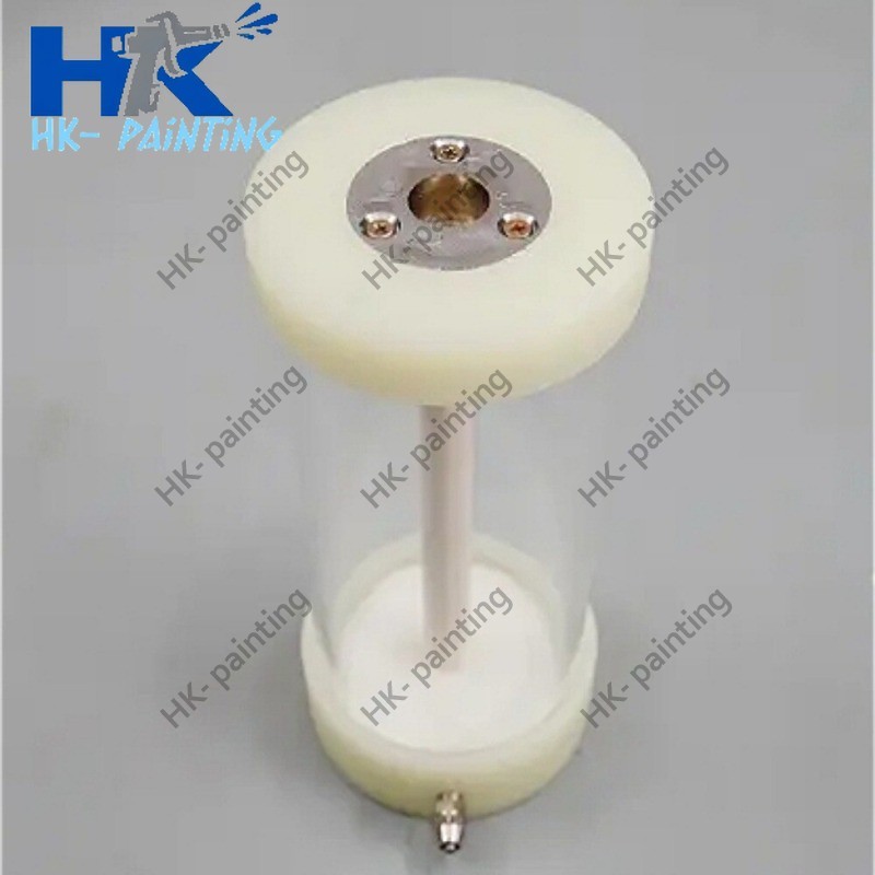 3 PCS Electrostatic Fluidized Powder Hopper Cup Bottle for Powder Coating System
