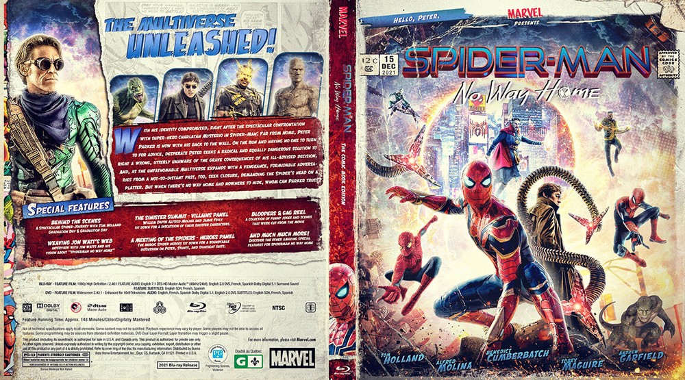 Replacement Custom Blu-ray Cover W/ Single Case No Discs)