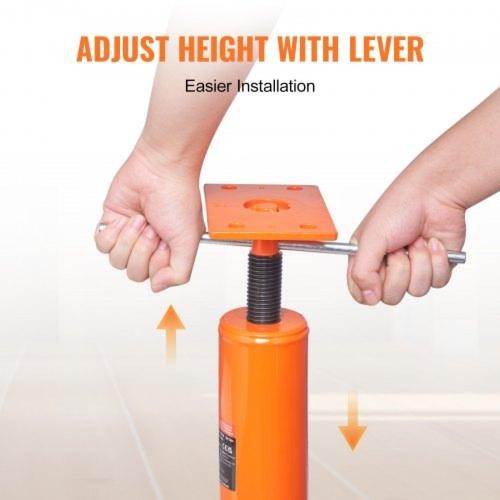 House Floor Jacks 2 Pack 1216 Height Range 9700 lbs Max Load Capacity