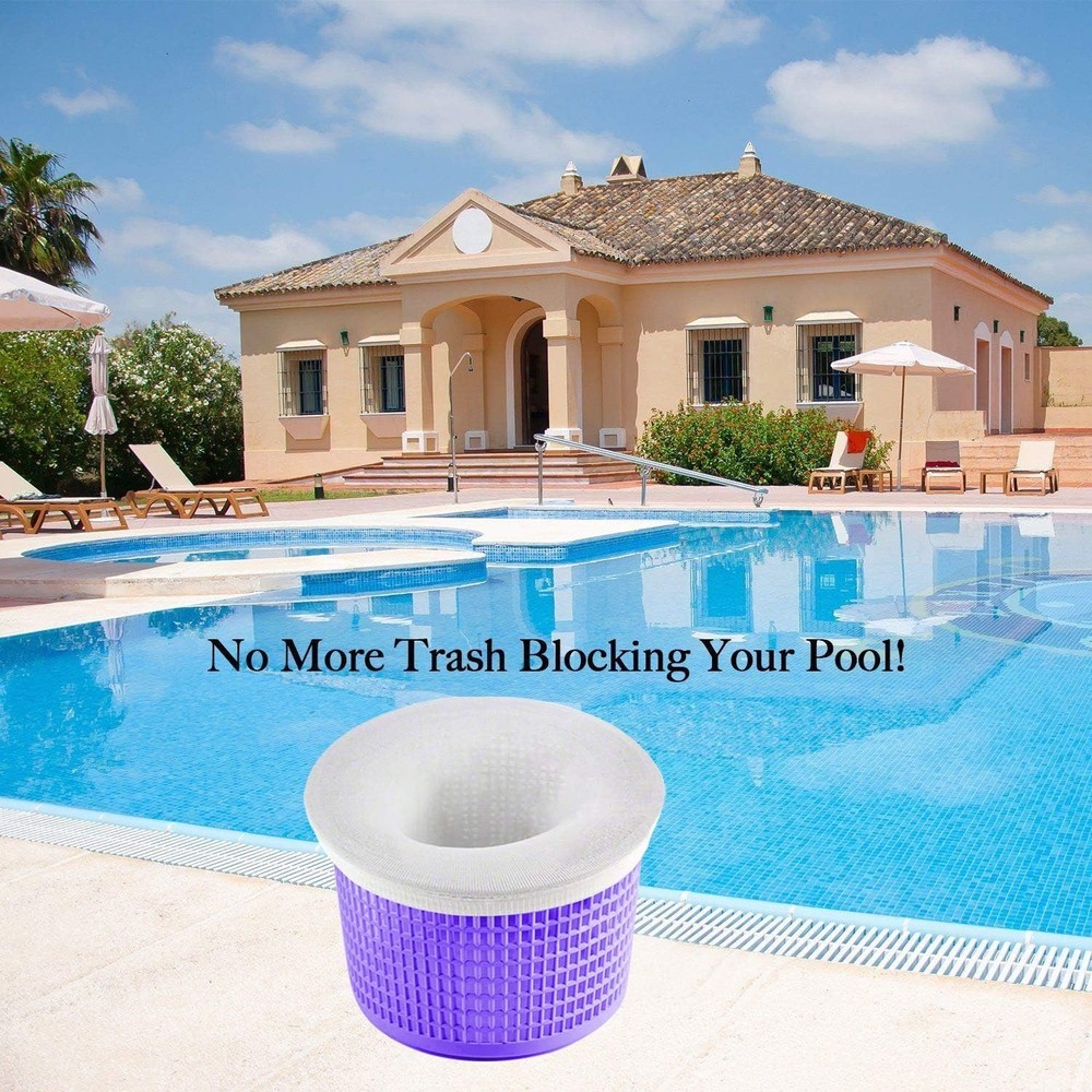 30-Pack Pool Filter Socks - Protect Your Pump & Clean Debris Easily