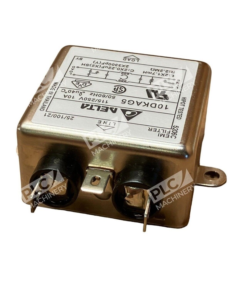 Delta 10DKAG5 EMI Suppression Line Filter