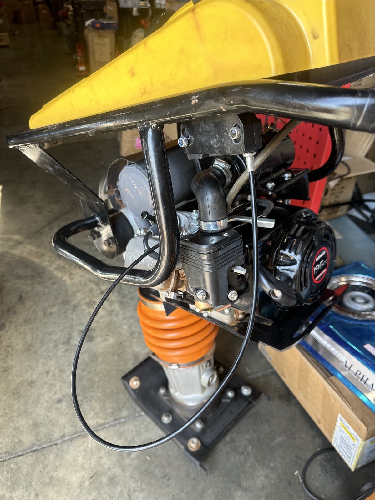 throttle cable And Switch For RM80 Jumping Jack Rammer Tamper Compactor