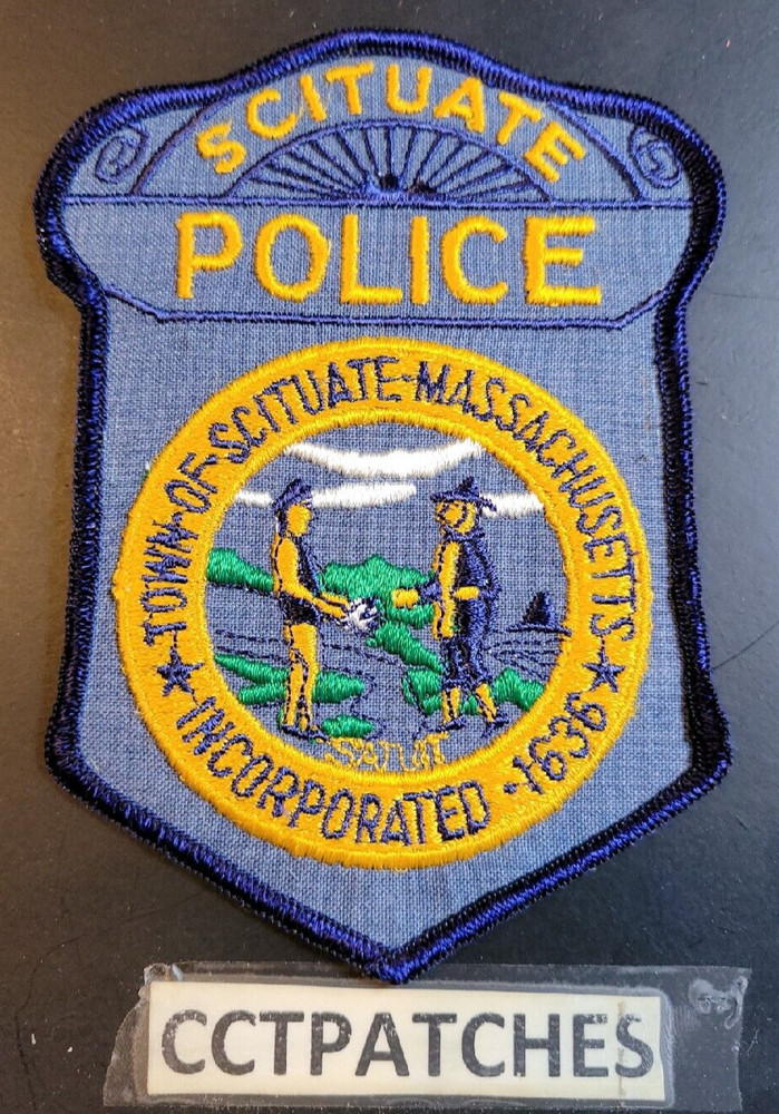 SCITUATE, MASSACHUSETTS POLICE SHOULDER PATCH MA