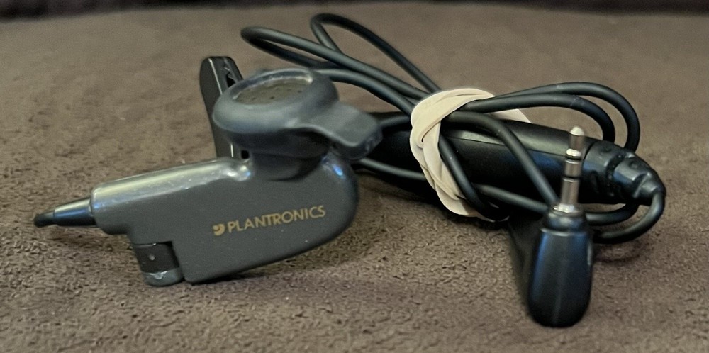 Plantronics Microphone Headset Wired For Headphone Jack PC Computer Phone