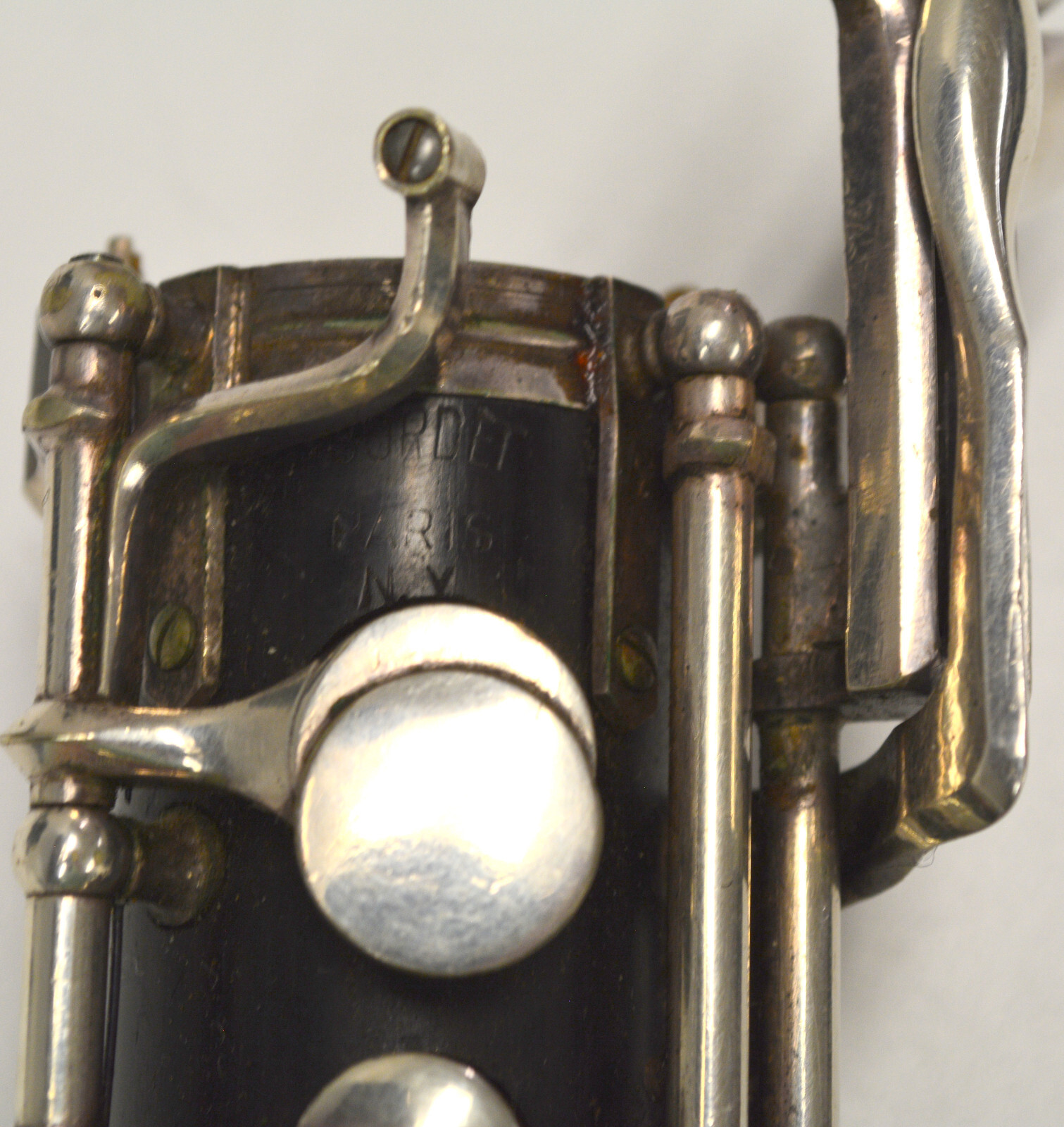 GORDET PARIS FULL SYSTEM OBOE, INCLUDES LEFT HAND F KEY, GRENADILLA WOOD BODY