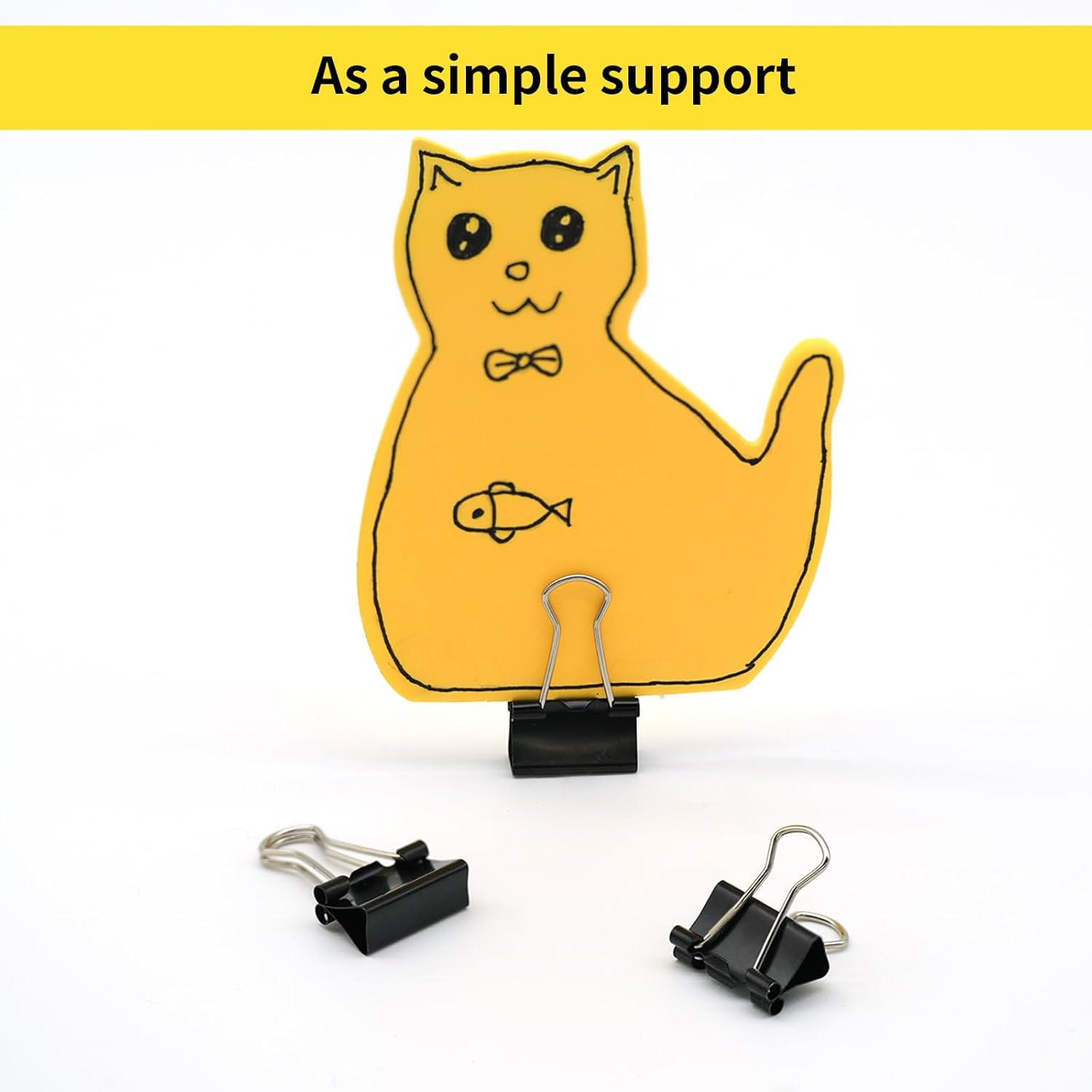 48Pcs Mini Binder Clips, 0.5 Inch(13Mm), Paper Clamps Micro Size for Office Supp