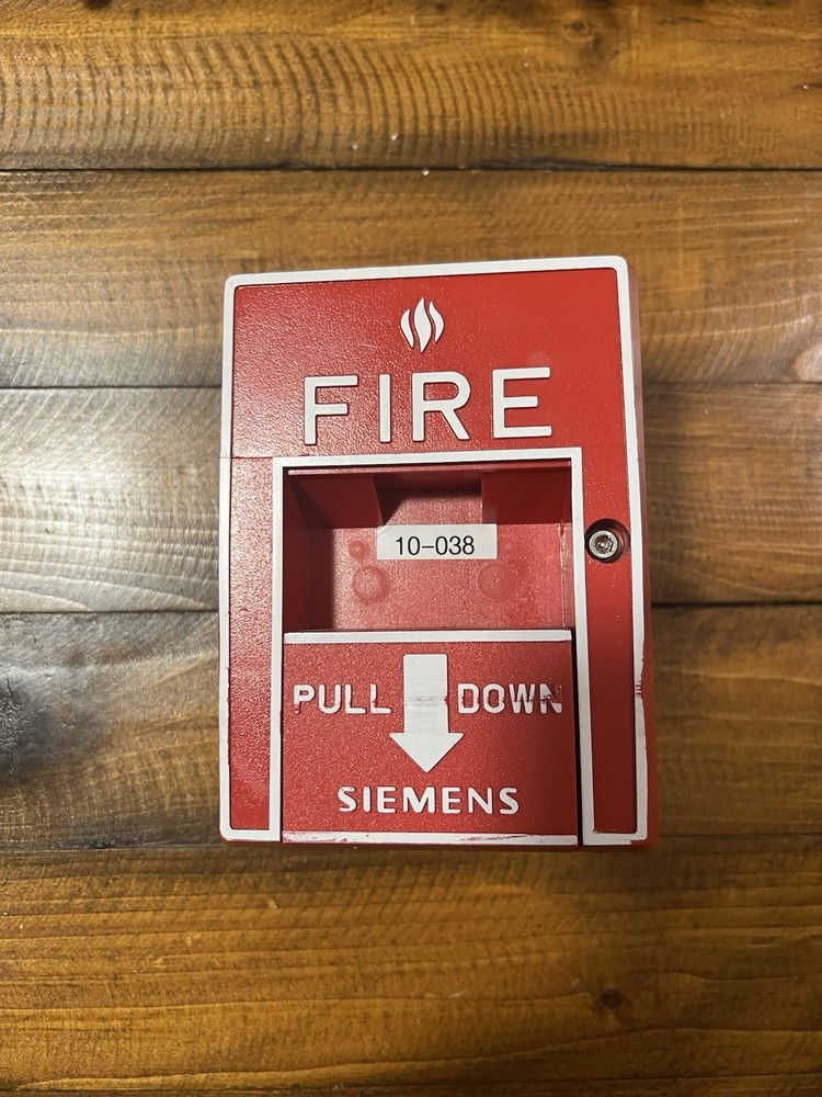 SIEMENS CERBERUS PYROTRONICS MSI-10B  MANUAL FIRE PULL STATION