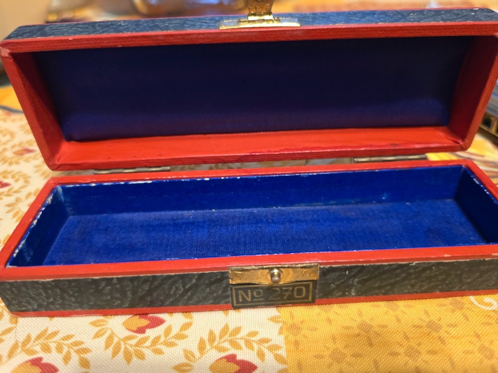 Vintage M. Hohner "Super Chromonica" Chromatic Harmonica Model 270 W MINT CASE