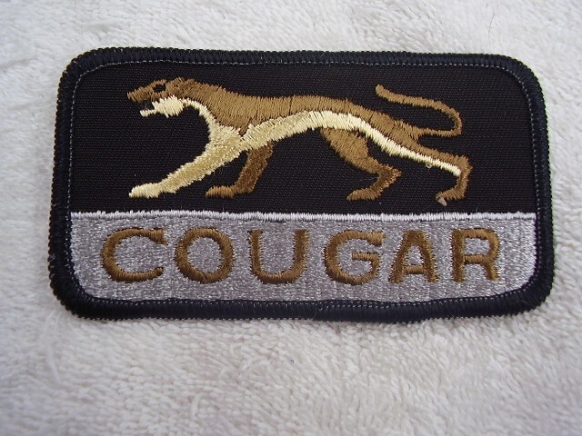 MERCURY COUGAR   JACKET   OR  HAT   PATCH  FREE POSTAGE