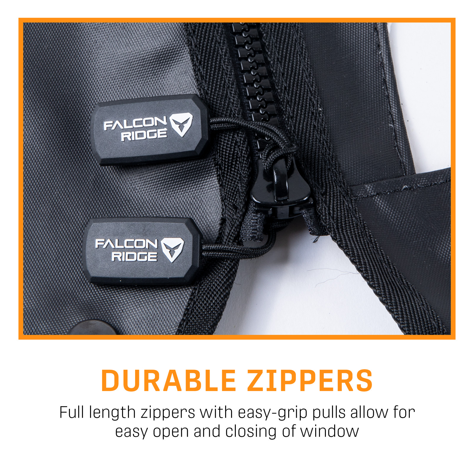 Falcon Ridge UTV Soft Upper Doors w/ Zip Windows for Honda Pioneer 700 2014-2025