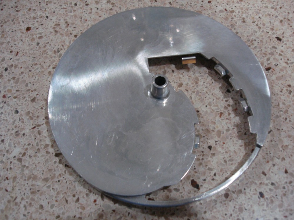 Braun KM32 Kitchen Machine Processor Shredder Head W/Blades Complete