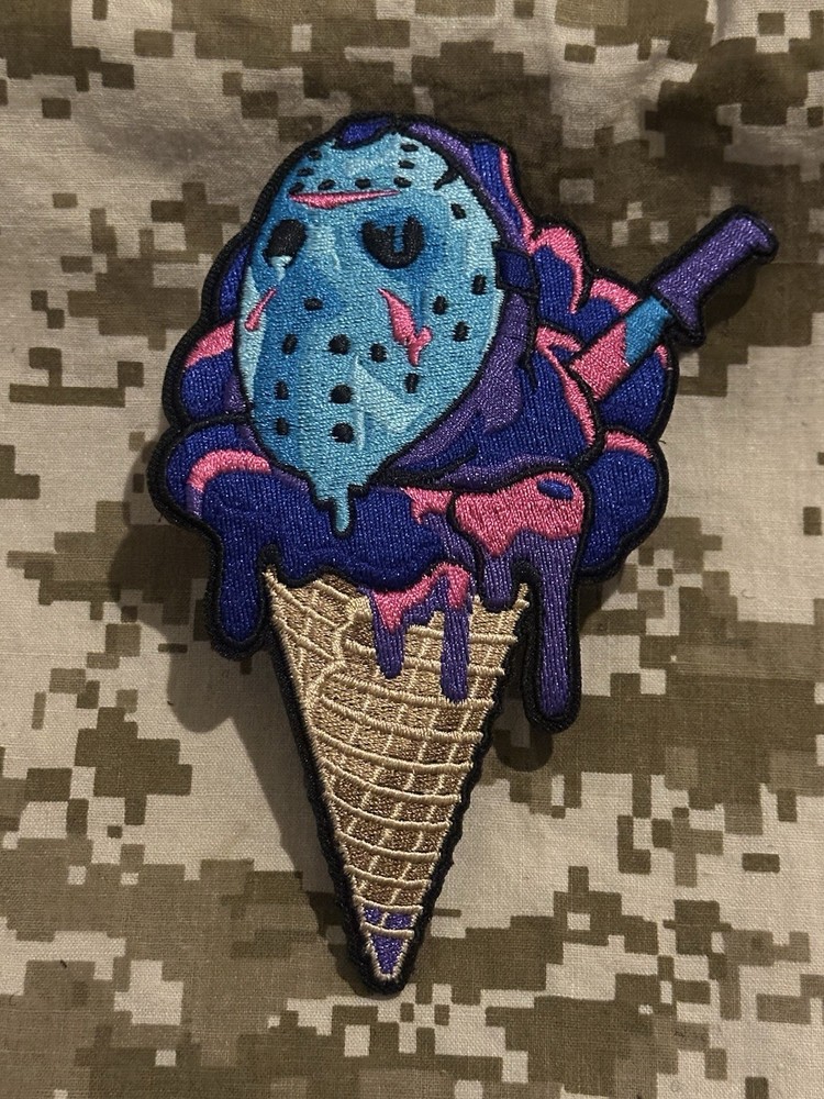 Death Cone, Jason V NES Alternate Embroidery Patch