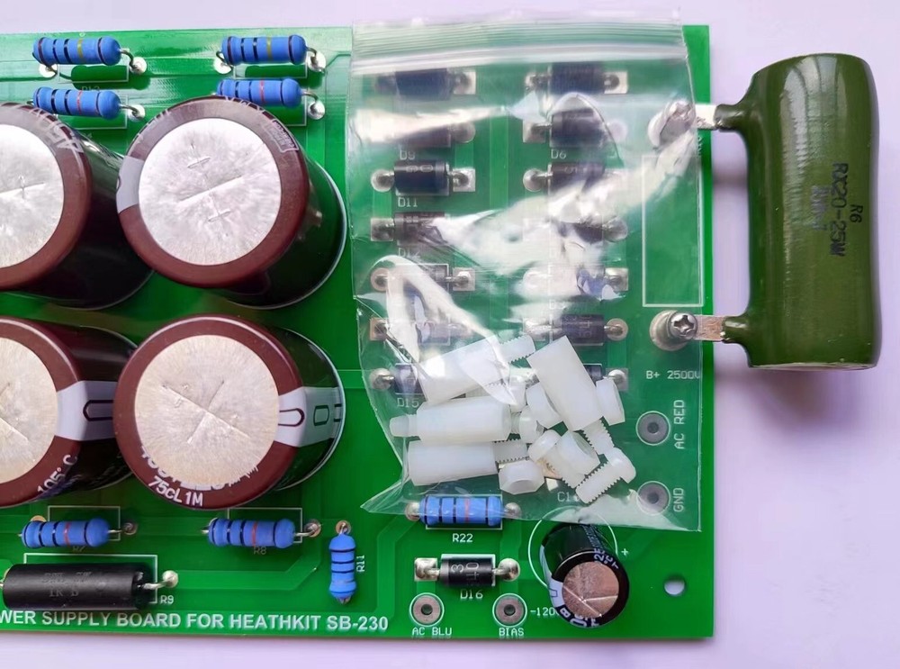 Heathkit SB-230 linear Amplifier Power Supply Board Replacement Module New