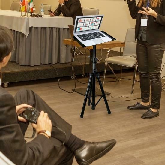Pyle PLPTS7 Multi-Function Laptop/Device/Music Note Presentation Stand
