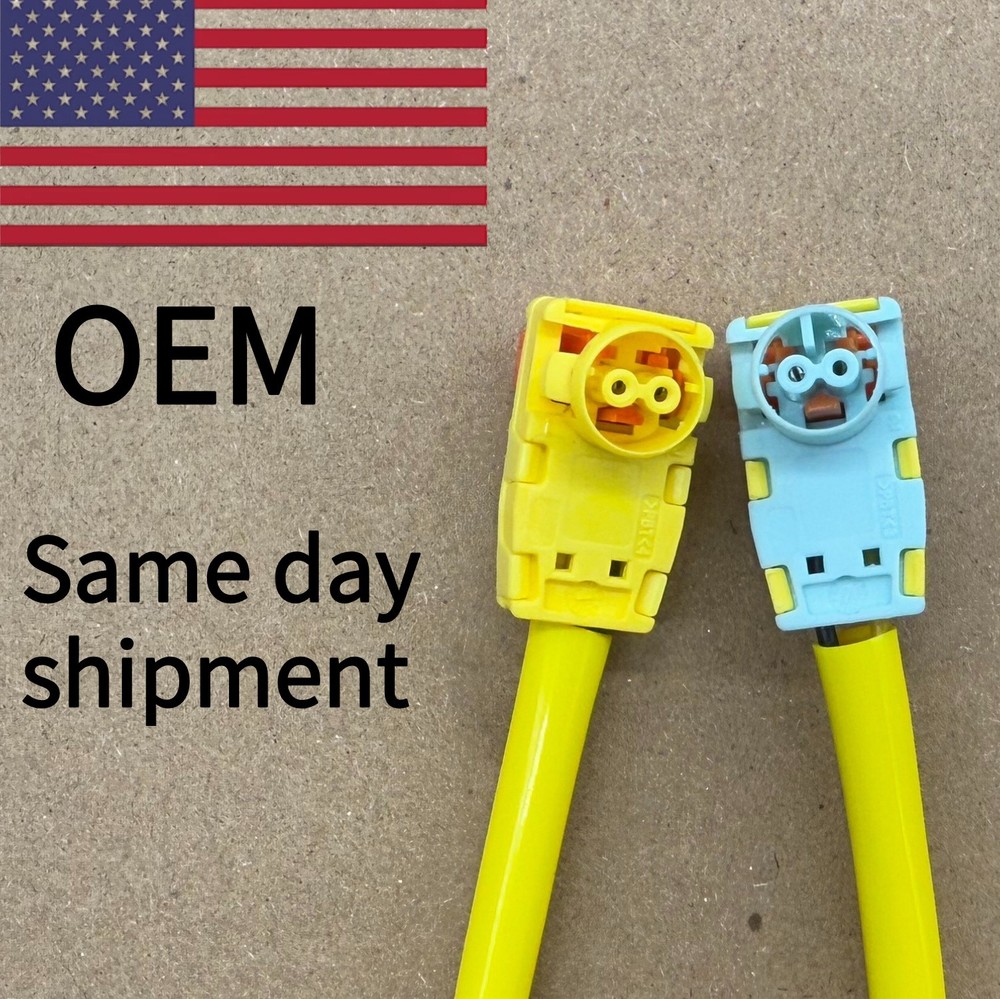 2pcs OEM Driver AB Clock spring Plug Connector for 2017 - 2020 Ford Escape