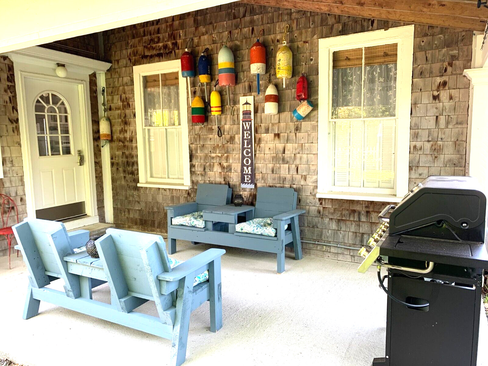 FREE SHIP 205 Maine Lobster BUOY nautical pot bouy float shore crab Lake CAPE