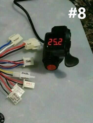 Razor 36v E300 mx 350 -READ throttle controller, electrical kit 36 Over Volt Kit
