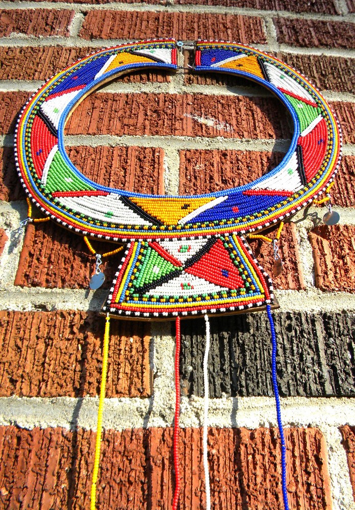 African Beaded Necklace (Kenyan?)