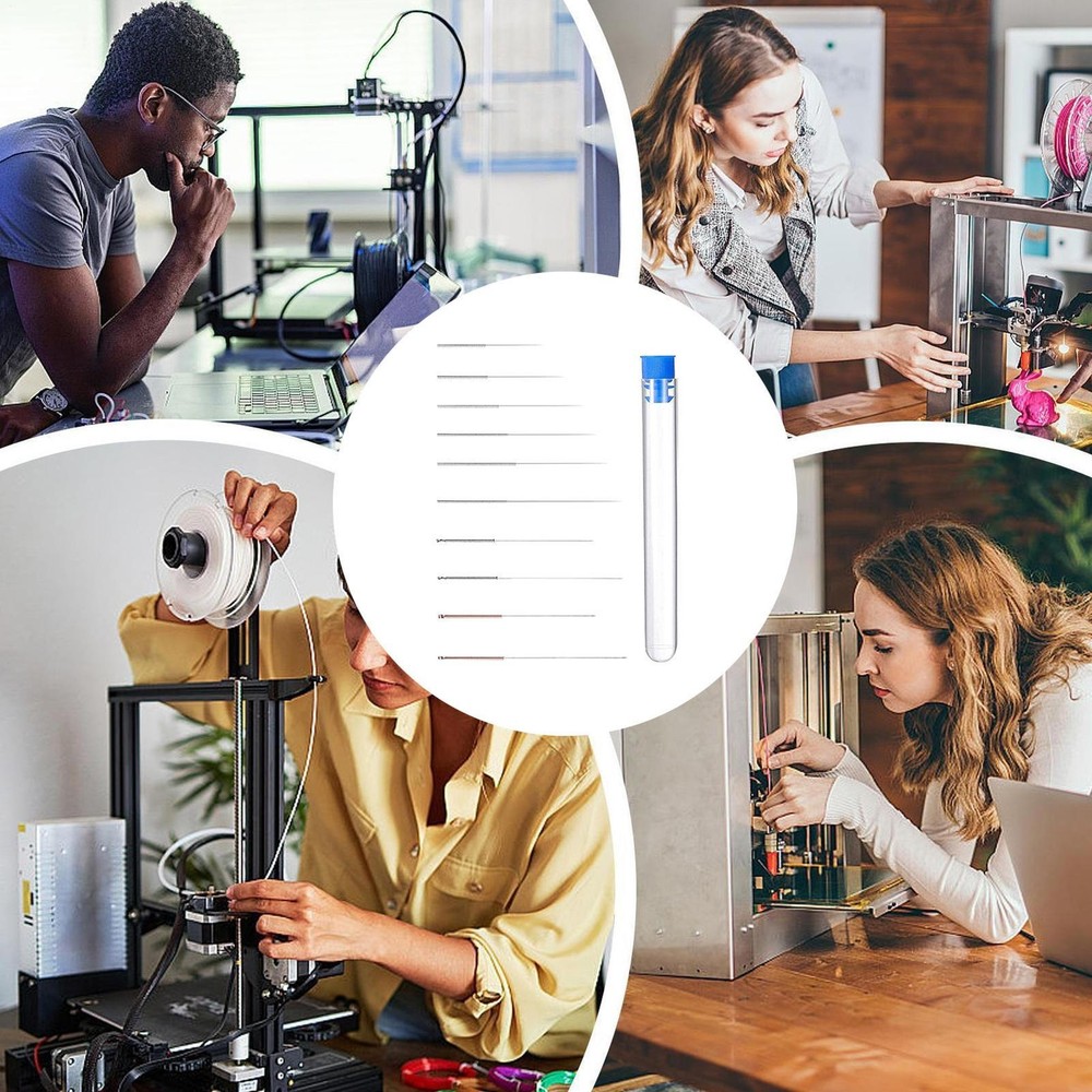 3D Printer Nozzle Needle Nozzle Cleaning Needles 3D Printer Parts 2 Sets