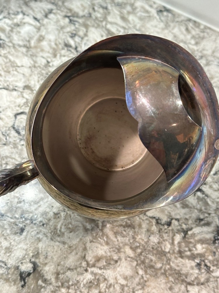 WMA Rodgers Silver Pitcher Vintage